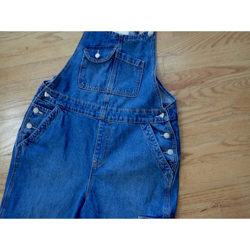 Celebrity Pink Women's Jean Size Medium Overalls Medium Wash Coveralls Jr's MINT - Picture 7 of 16